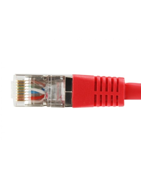 Equip Cable De Red Cat6a 10m s/ftp (s-stp)  Rojo 605626