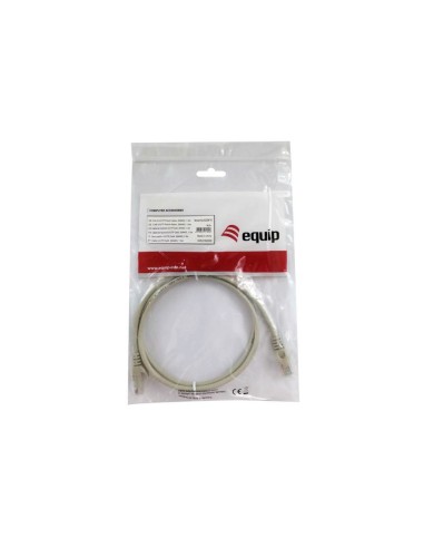 Equip Cable De Red Rj45 Cat6 U/utp 1m Gris  625410