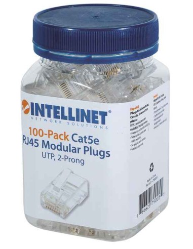 Intellinet Conector Rj45 Utp Categoria 5e 100...