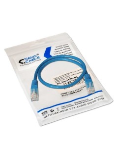 Nanocable Cable De Red Rj45 Cat.5e Utp Awg24 0.50m - Azul 2