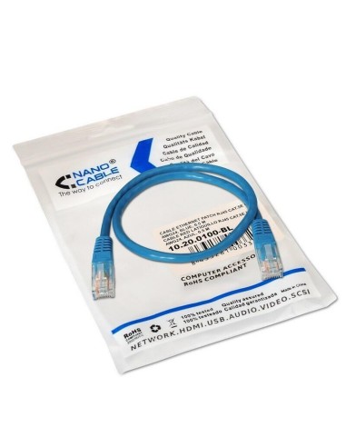 Nanocable Cable De Red Rj45 Cat.5e Utp Awg24...