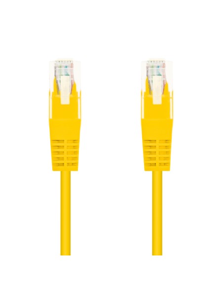 Nanocable Cable De Red Rj45 Cat.5e Utp Awg24 0.50m - Amarillo