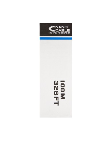 Nanocable Bobina De Cable De Red Rigido Rj45...