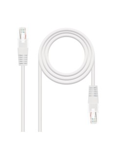 Nanocable Cable De Red Rj45 Cat.6 Utp Awg24 0.50m - Blanco