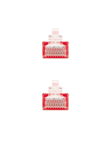 Nanocable Cable De Red Rj45 Cat.6 Utp Awg24 2m - Rojo