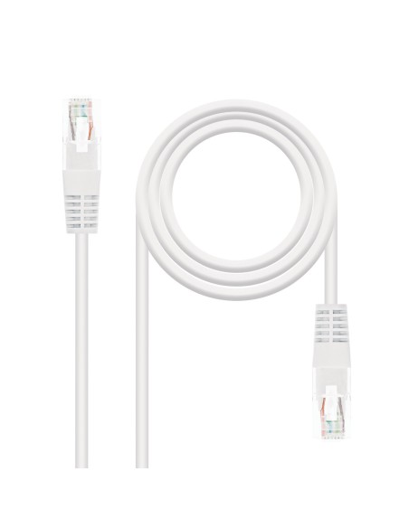 Nanocable Cable De Red Rj45 Cat.6 Utp Awg24 3m - Blanco