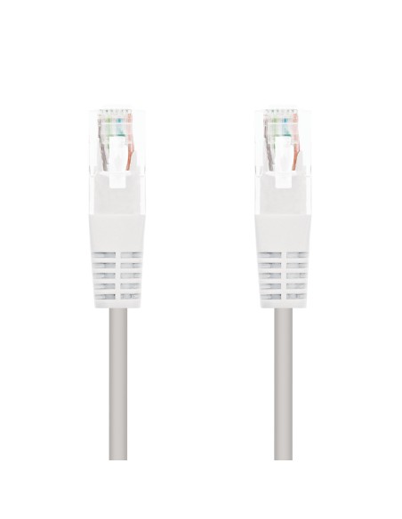 Nanocable Cable De Red Rj45 Cat.6 Utp Awg24 3m - Blanco
