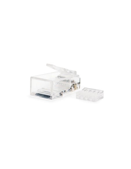Nanocable Conector Para Cable De Red Rj45 Cat.6 Utp 8 Hilos 10uds.