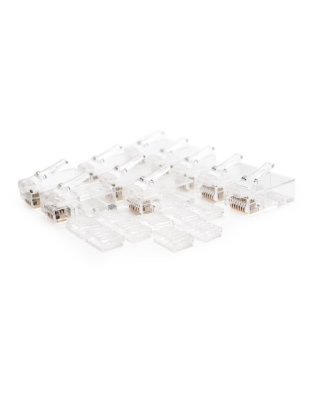Nanocable Conector Para Cable De Red Rj45 Cat.6 Utp 8 Hilos 10uds.