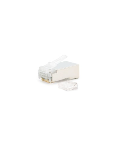 Nanocable Conector Para Cable De Red Rj45 Cat.6 Ftp 8 Hilos 10uds.