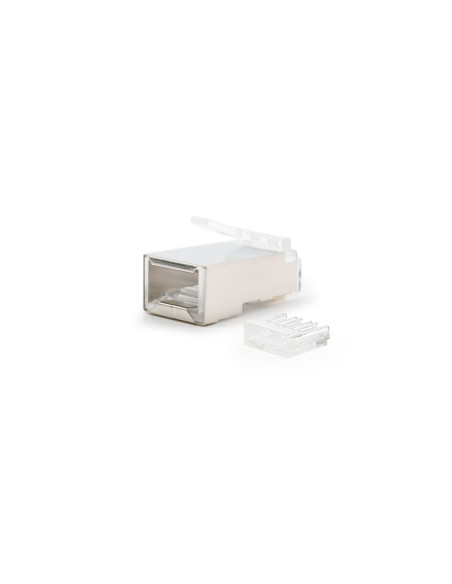 Nanocable Conector Para Cable De Red Rj45 Cat.6 Ftp 8 Hilos 10uds.