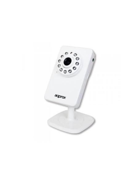 Approx Camara Ip Wifi Hd 640*480  2 Way Audio Vision Remota Microsd Hasta 32g Blanco