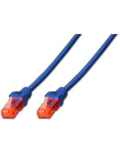 Digitus Cable De Red Awg26 Cat6 U/utp  2m Azul...