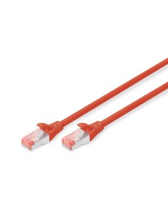 Digitus Cable De Red Awg27 Cat6 S/ftp Lszh 2m Rojo...