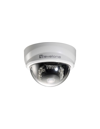 Level One Camara Ip Mini Domo No Wifi 2 Megapixel Dia&noche Poe Exterior Fcs-3101