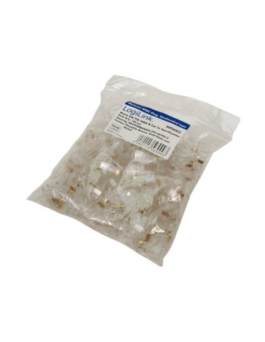 Logilink Conectores Rj45 Cat5e (bolsa 100und) Mp0002