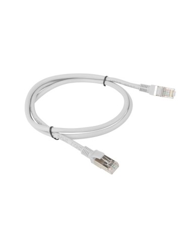 Lanberg Cable De Red Apantallado Pcf5-10cc-0100-s,rj45,ftp,cat 5e,1m,gris