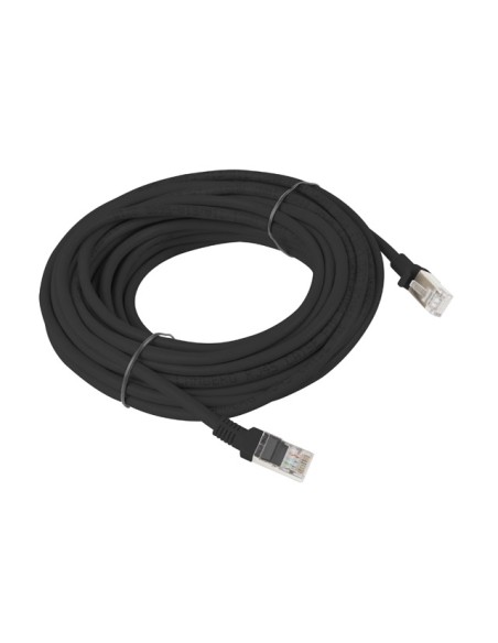 Lanberg Cable De Red Pcu6-10cc-1000-bk,rj45,utp,cat 6,10m,negro