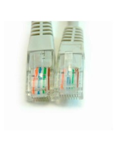 Cab-06100-eco Latiguillo Color Gris Rj45 Cat 6 Utp 10...