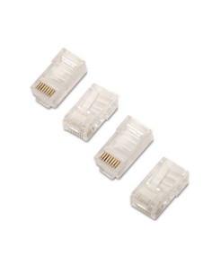 Aisens Pack De 50 Conectores Rj45 8 Hilos Cat.5e Awg24 -...