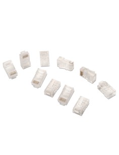 Aisens Pack De 10 Conectores Rj45 8 Hilos Cat.6 Awg24 -... 2