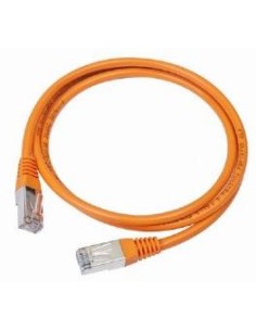 Gembird Cable De Red Cat.5e Utp 0.25 Mts Naranja
