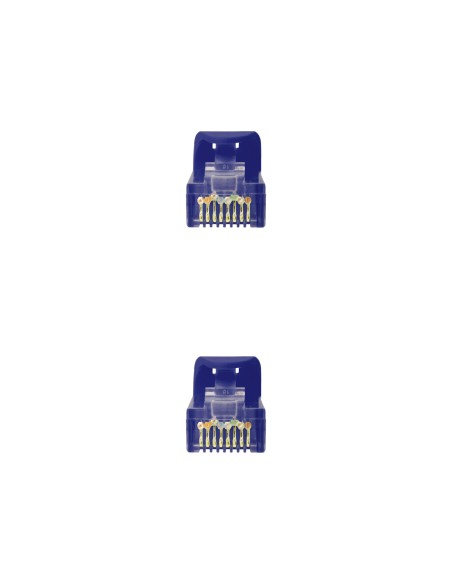 Nanocable Cable De Red Rj45 Lszh Cat.6a Utp Awg24 0.50m - Azul