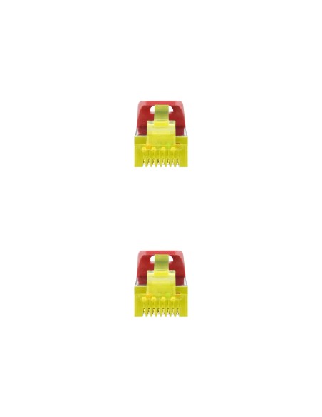 Nanocable Cable De Red Rj45 Lszh Cat.6a Sftp Awg26 0.50m - Rojo