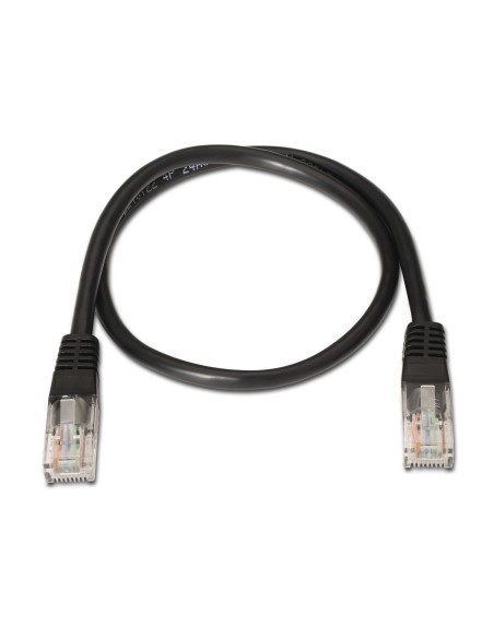 Aisens Cable De Red Rj45 Cat.5e Utp Awg24 - 1m - Negro
