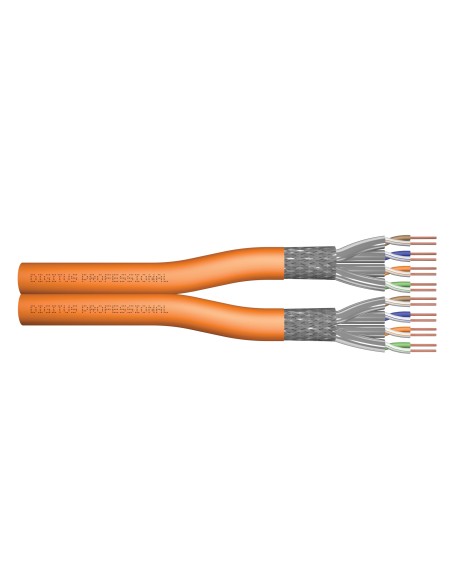 Digitus Dk-1743-vh-d-1 Cable De Red 100 M Cat7 S/ftp (s-stp) Naranja