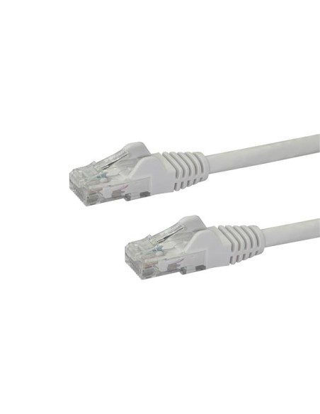 Cable 10m Blanco Red Gigabit   Cabl  Cat6 Ethernet Rj45 Snagless