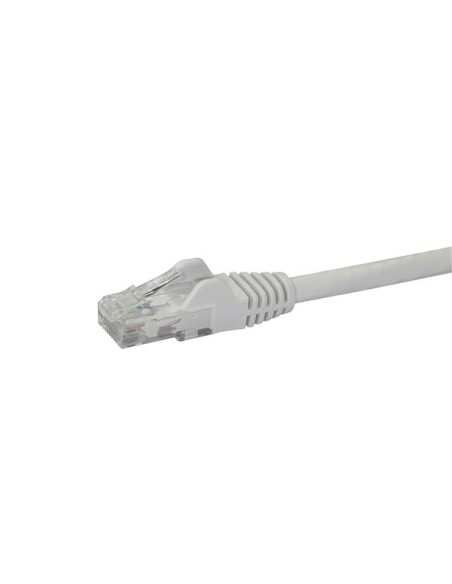 Cable 10m Blanco Red Gigabit   Cabl  Cat6 Ethernet Rj45 Snagless