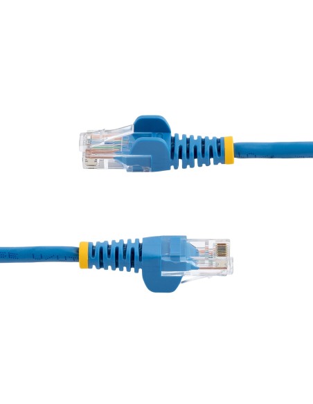 Cable 5m De Red Ethernet Cat5e Cabl Rj45 Sin Traba Snagless Azul