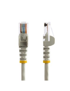 Cable De Red De 10m Gris Cat5e Cabl Ethernet Sin Enganche 2