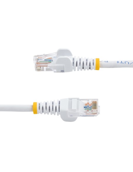 Cable De Red 10m Blanco Cat5e  Cabl Ethernet Sin Enganche