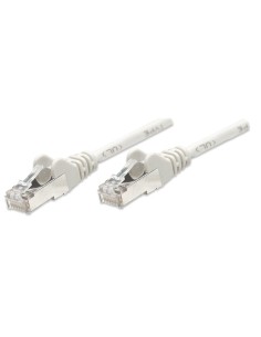 Intellinet Patchkabel Rj45 F/utp Cat5e 7.5m Hebelschutz Grau