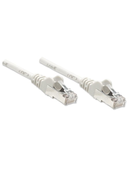 Intellinet Patchkabel Rj45 F/utp Cat5e 7.5m Hebelschutz Grau