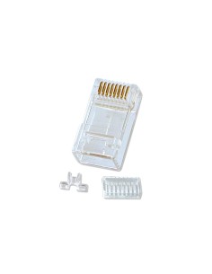 Lindy Rj-45 Connector, 10pk Conector Rj-45 8-pin Cat.6...