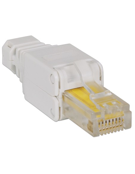 Conector Modular Intellinet Rj45 Cat6 Utp Sin Herramientas