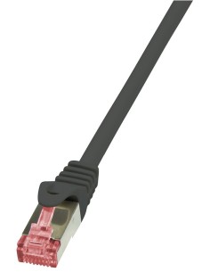 Logilink Cable De Red Cat6 S/ftp Awg27 Pimf Negro 5,00m