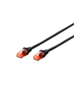 Red Latiguillo Cat6 Utp   0,25m Lszh Negro 2