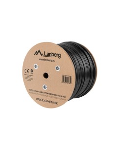 Lanberg Bobina Cable De Red Utp Trenzado Exterior, Cat....