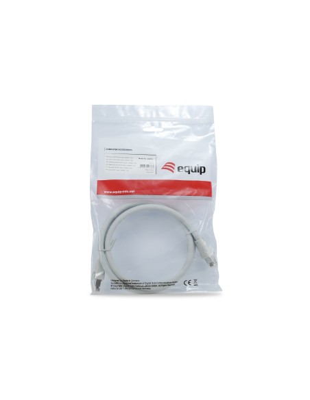 Equip Cable De Red Cat8.1 S/ftp 2xrj45  0.50m Gris (sstp)pi