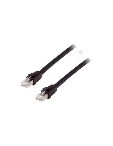 Equip Cable De Red Cat8.1 S/ftp 2xrj45  1.00m Negro (sstp)pi