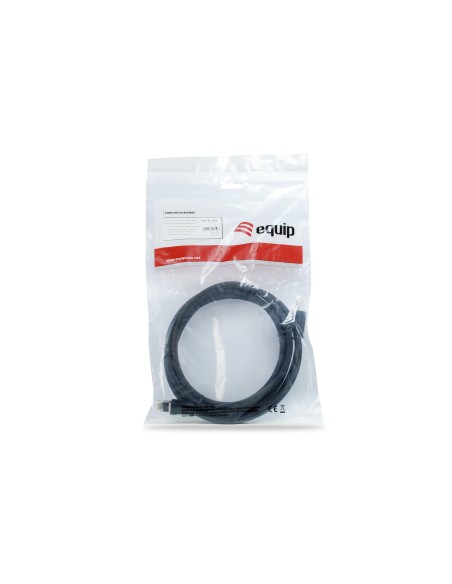 Equip Cable De Red Cat8.1 S/ftp 2xrj45  0.50m Negro (sstp