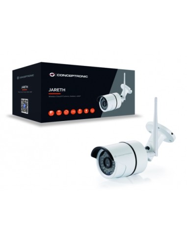 Camara Ip Conceptronic Jareth01w 1080p Qr Led...