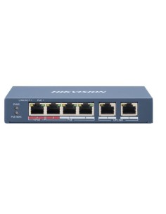 Switch Hikvision Poe 4-port  L2 Unmanaged Ds-3e0106hp-e