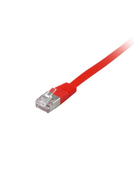 Equip Cable De Red Cat6a  U/ftp 2xrj45  5.00m Rojo