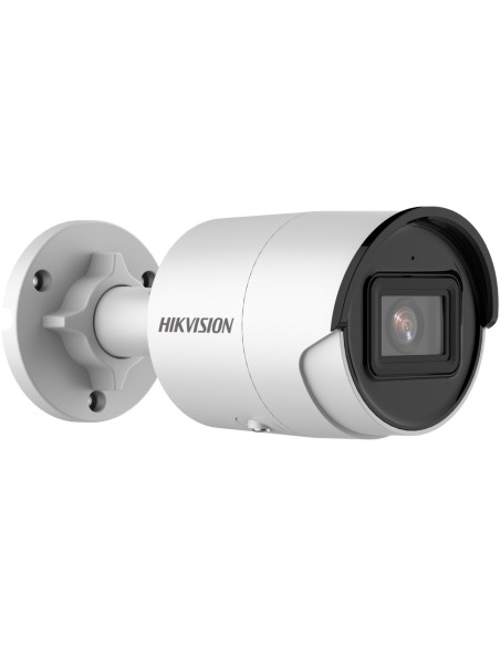 Cámara Ip Hikvision 4mpix, 2688x1520 Hasta 25sn / S, Volumen 2.8mm (100 °), Poe, Ircut, Microsd, Exterior (ip67)