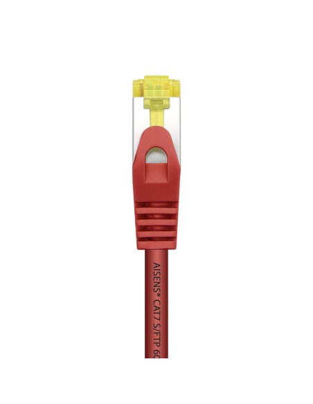 Aisens Cable De Red Rj45 Lszh Cat.7 600 Mhz S/ftp Pimf Awg26 - 0.50m - Rojo